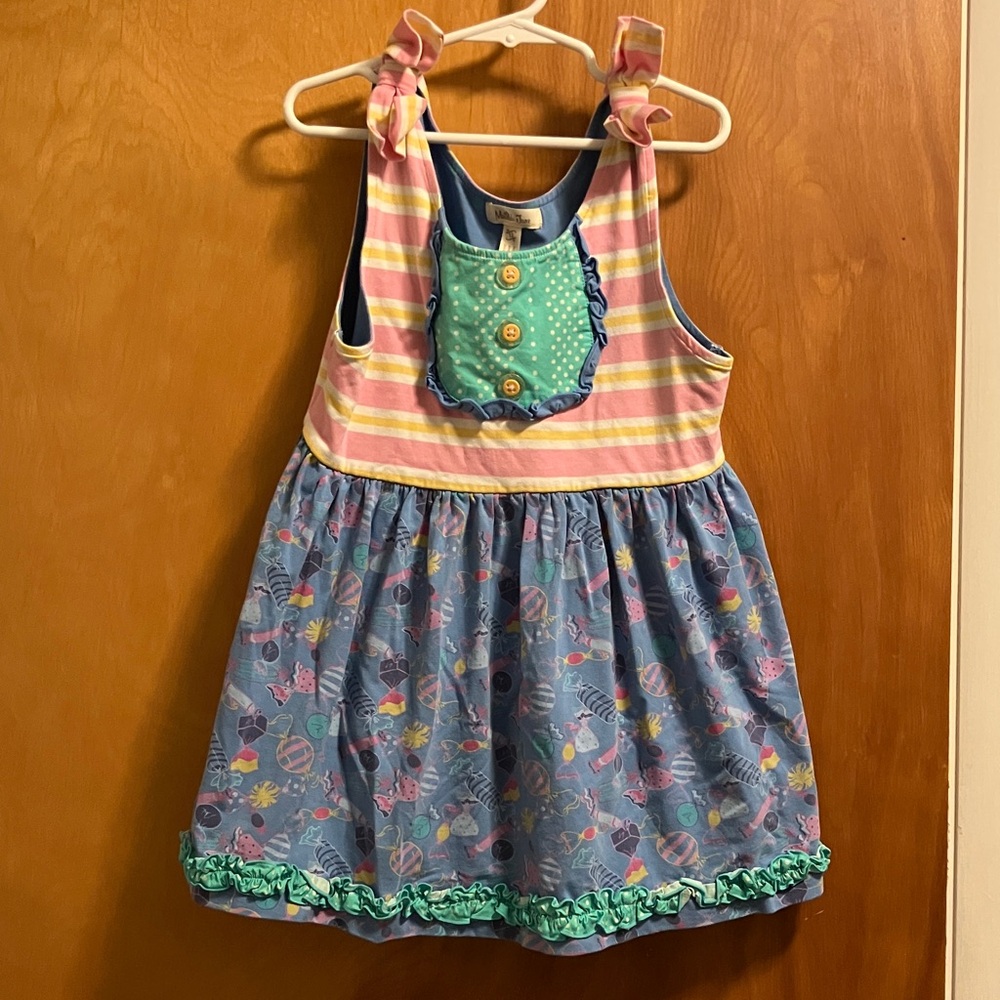 Matilda Jane Sugary And Sweet Tunic Shirt EUC Girls Dream Chasers Candy Top 12